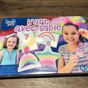Sparkle Sand Art For Kids Learning Activity Toys 4